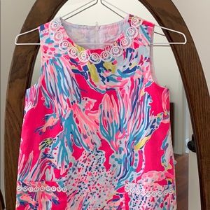 Lilly Pulitzer Girls size 7 shift dress